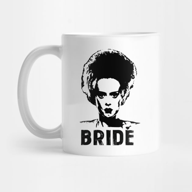 BRIDE OF FRANKENSTEIN - Bride groom couples tee by KERZILLA